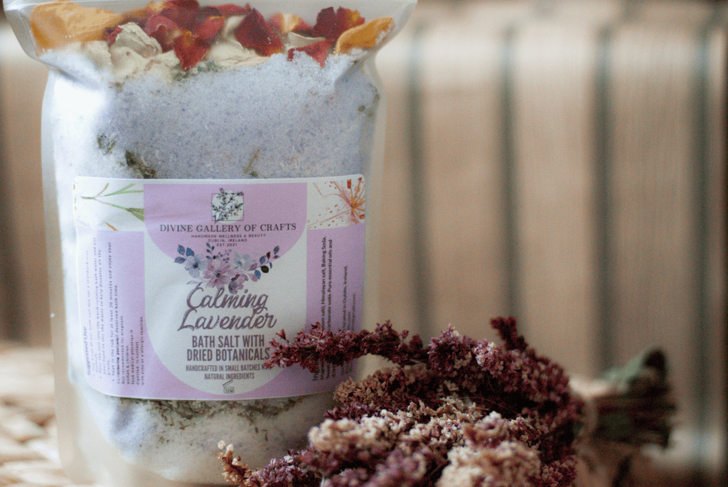 Bath Salt With Dried Botanicals