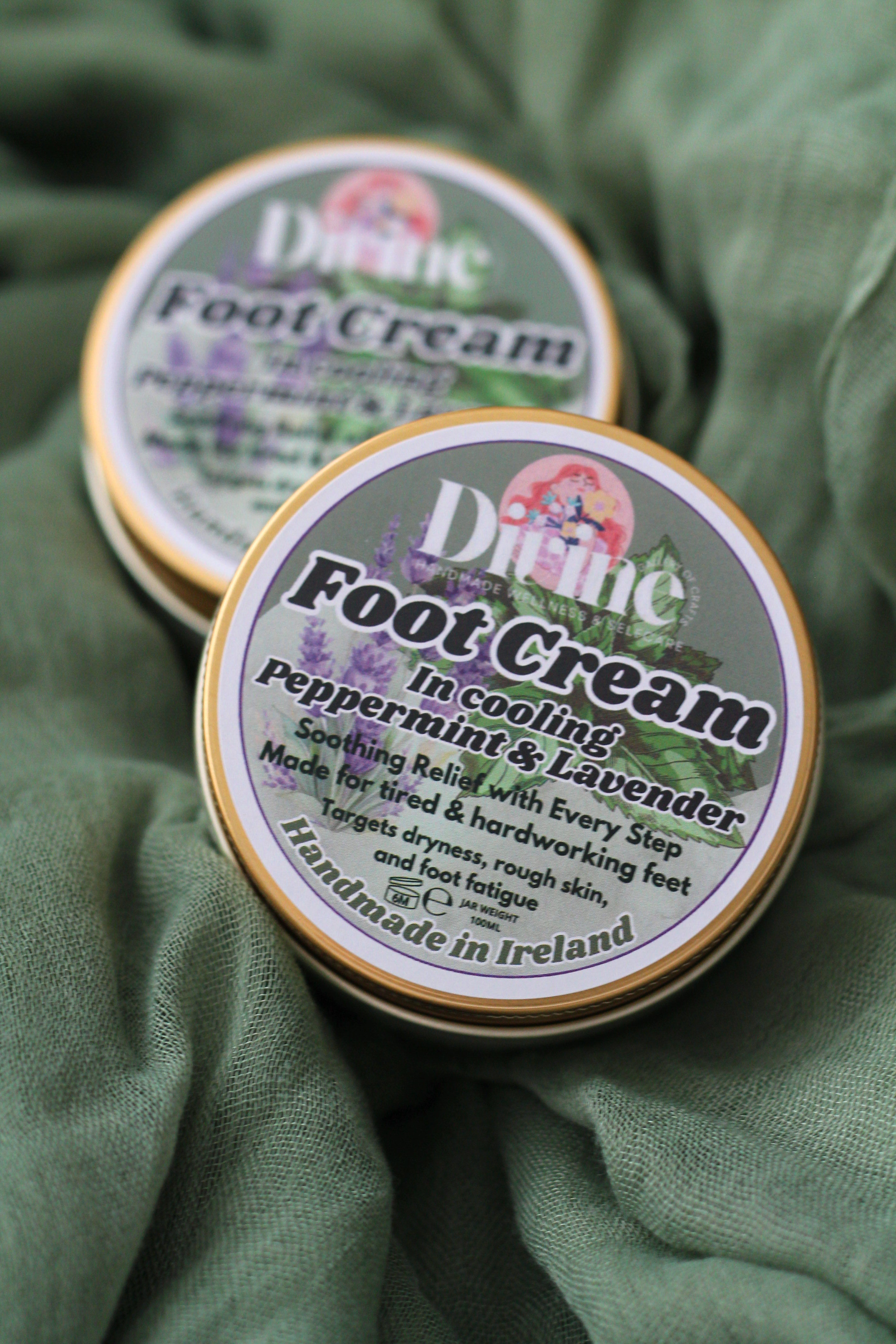 Foot Cream In Cooling Peppermint & Lavender︱100 ML
