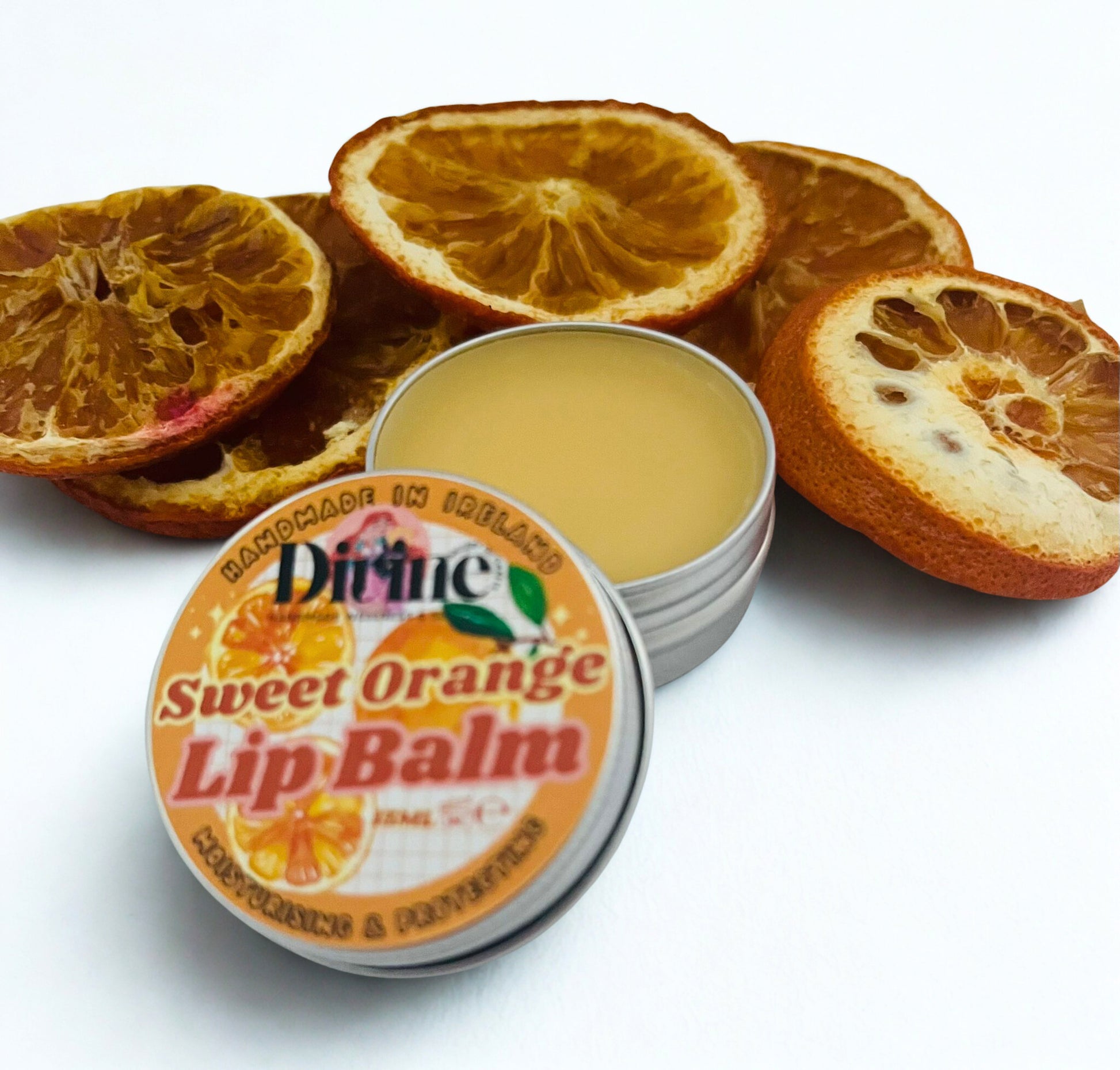 Lip Balm Trio – Lemon, Sweet Orange & Peppermint | Hydrating Natural Lip Care Set